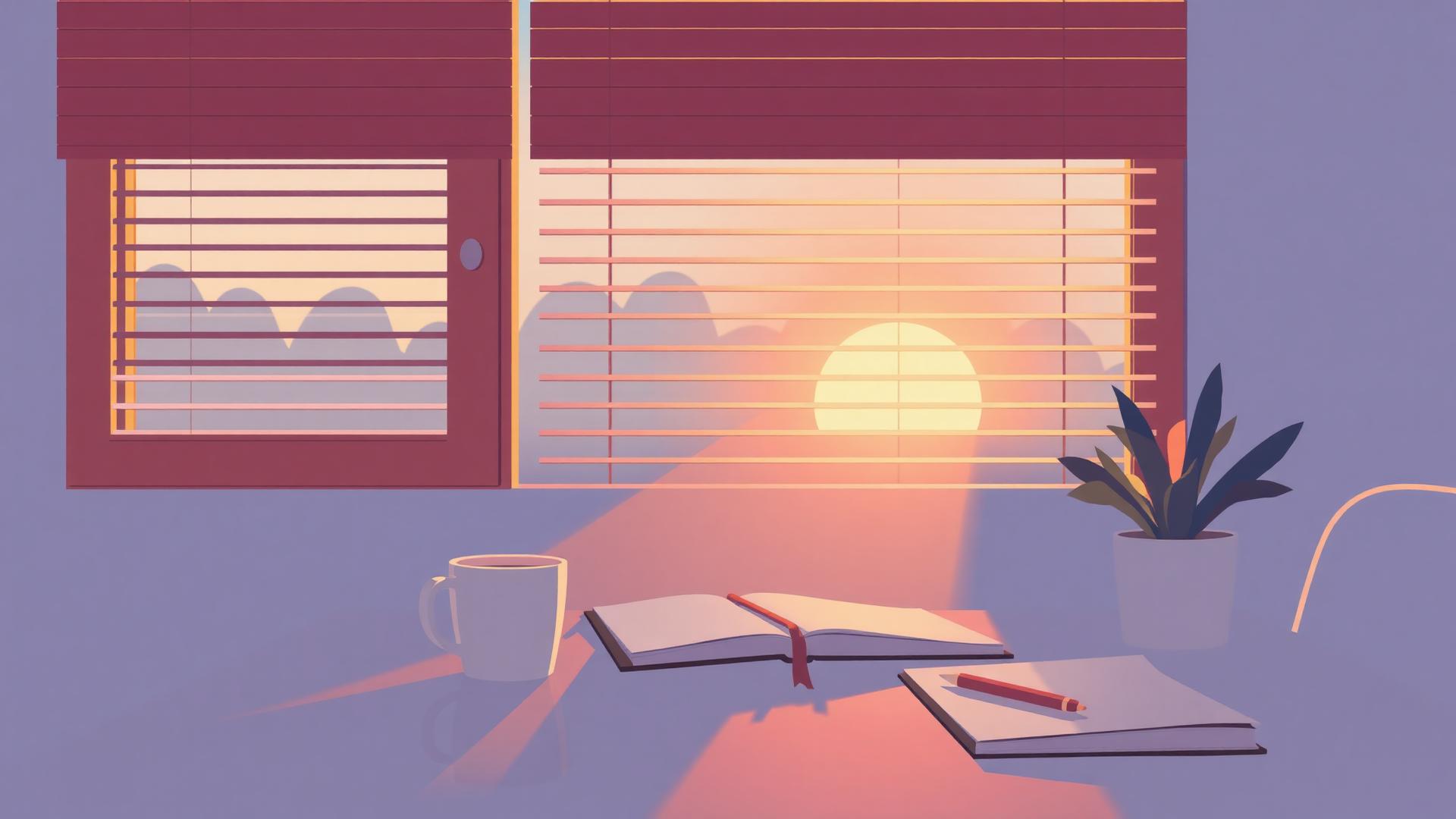 Focus lofi wallpaper — Long, uninterrupted loops for deep work sessions.